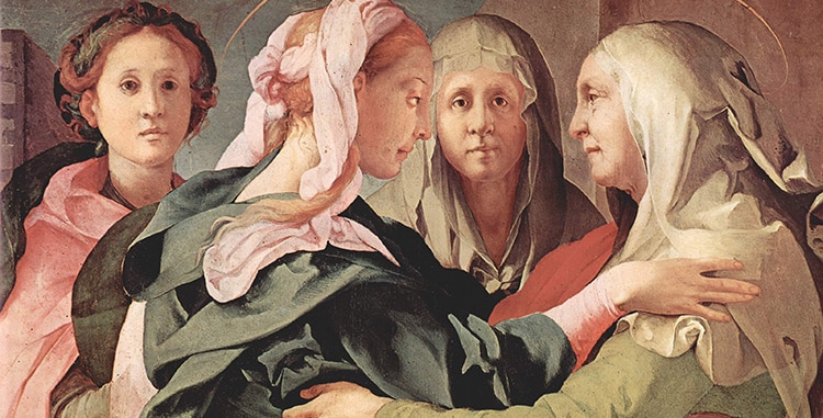 pontormo empoli visitazione arte toscana