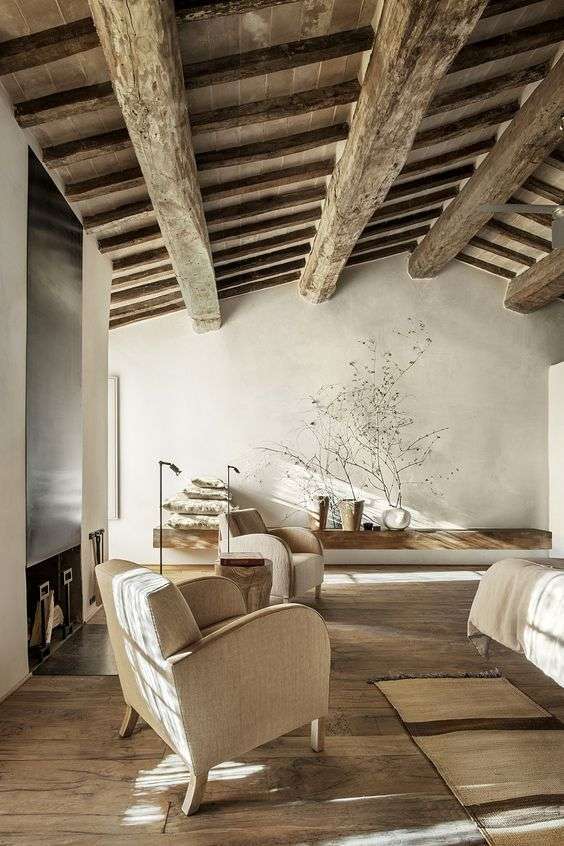 villa toscana interni rustico chic