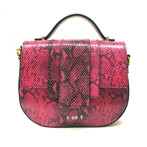 BORSA-IOEF-BAGS-PELLE-pitone-fucsia-2-scaled