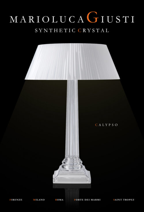 Lampada ricaricabile Calypso trasparente