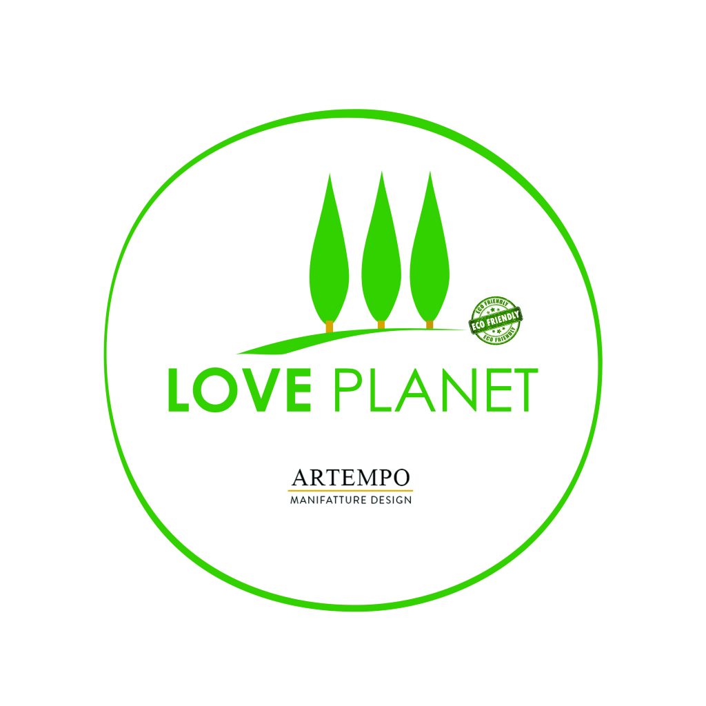 Amiamo questo Pianeta. Love Planet Love Planet Amiamo il nostro pianeta Artempo Manifatture Design Empoli