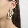 orecchini_Leaves_metallici
