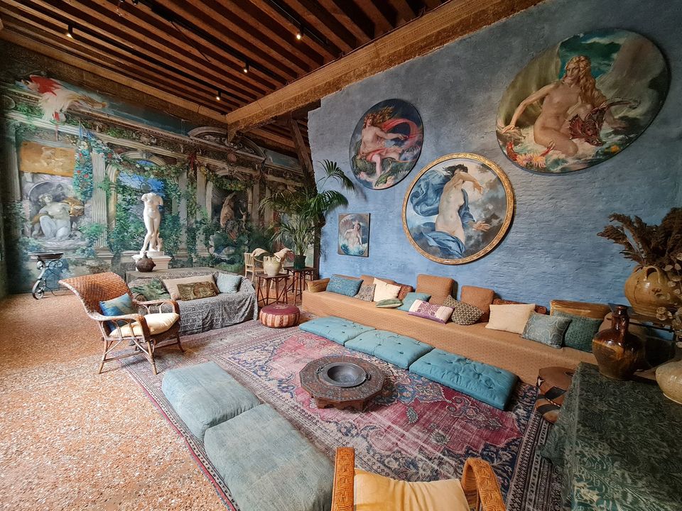 ISPIRATI DALL'ARTE palazzo fortuny venezia interni