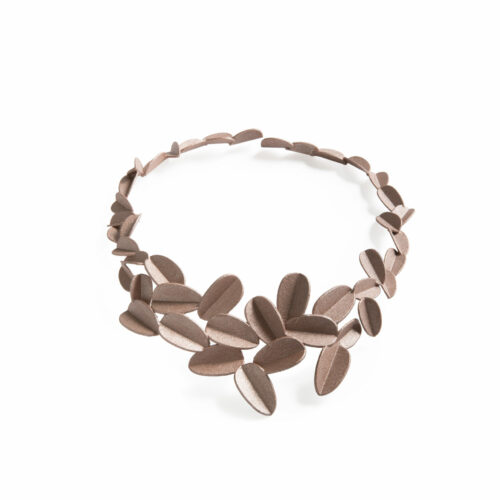 Collana Leaves Rose Gold