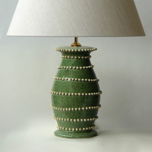 lampada-artigianale-ceramica-perle-verde