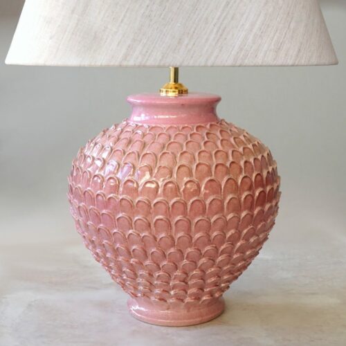 lampada-artigianale-ceramica-rosa