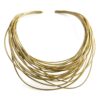 Collana Design 3D Theia oro - immagine 3