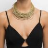 Collana Design 3D Theia oro