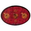 Vassoio rosso Melograno Ortigia Sicilia